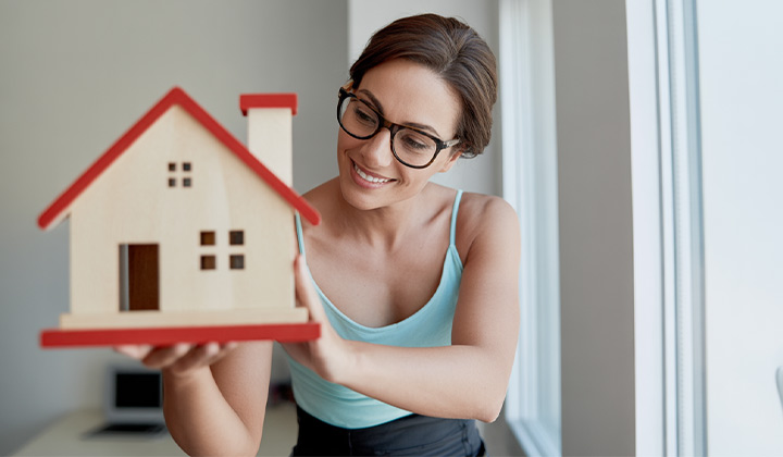 Couple reviewing insurance policy